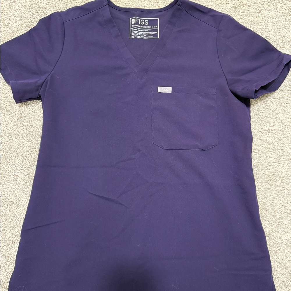 Figs Catarina XS purple jam